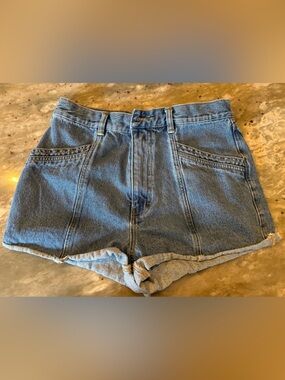 Afends Light Blue Denim Jeans with Contrast Stitching